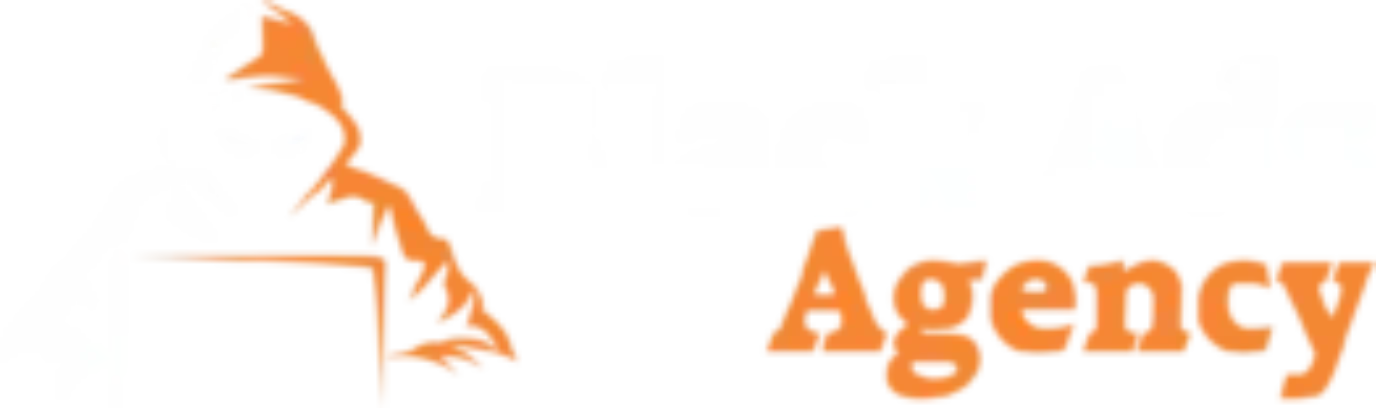 black ad agency logo