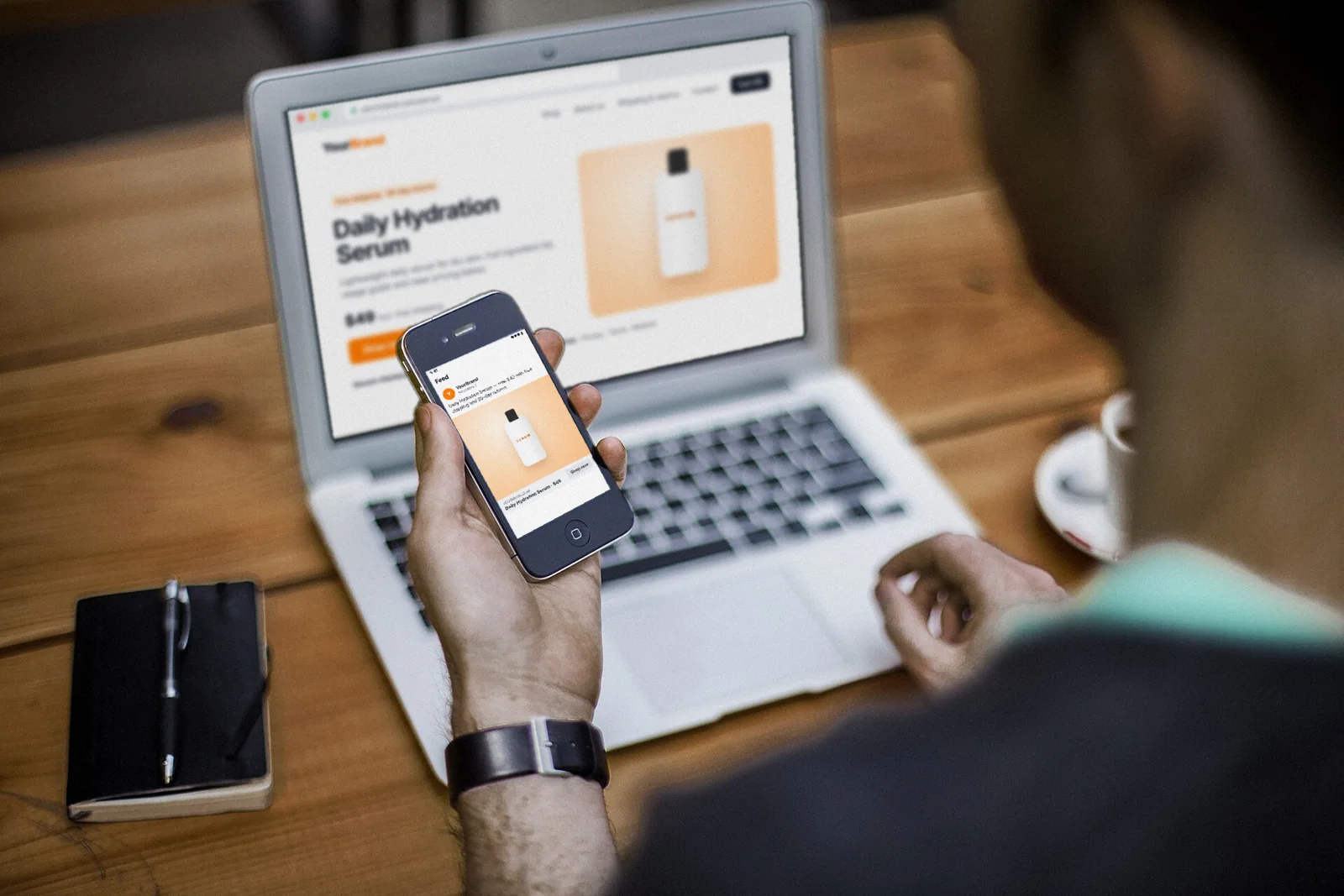 Ad-to-landing-page consistency showing matching product, price, offer, and call to action